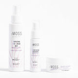 Sea Moss Bundle - Energizing FACE+MOOD Mist, Sea Deep Cream Gel, Pressed Serum Concentrate